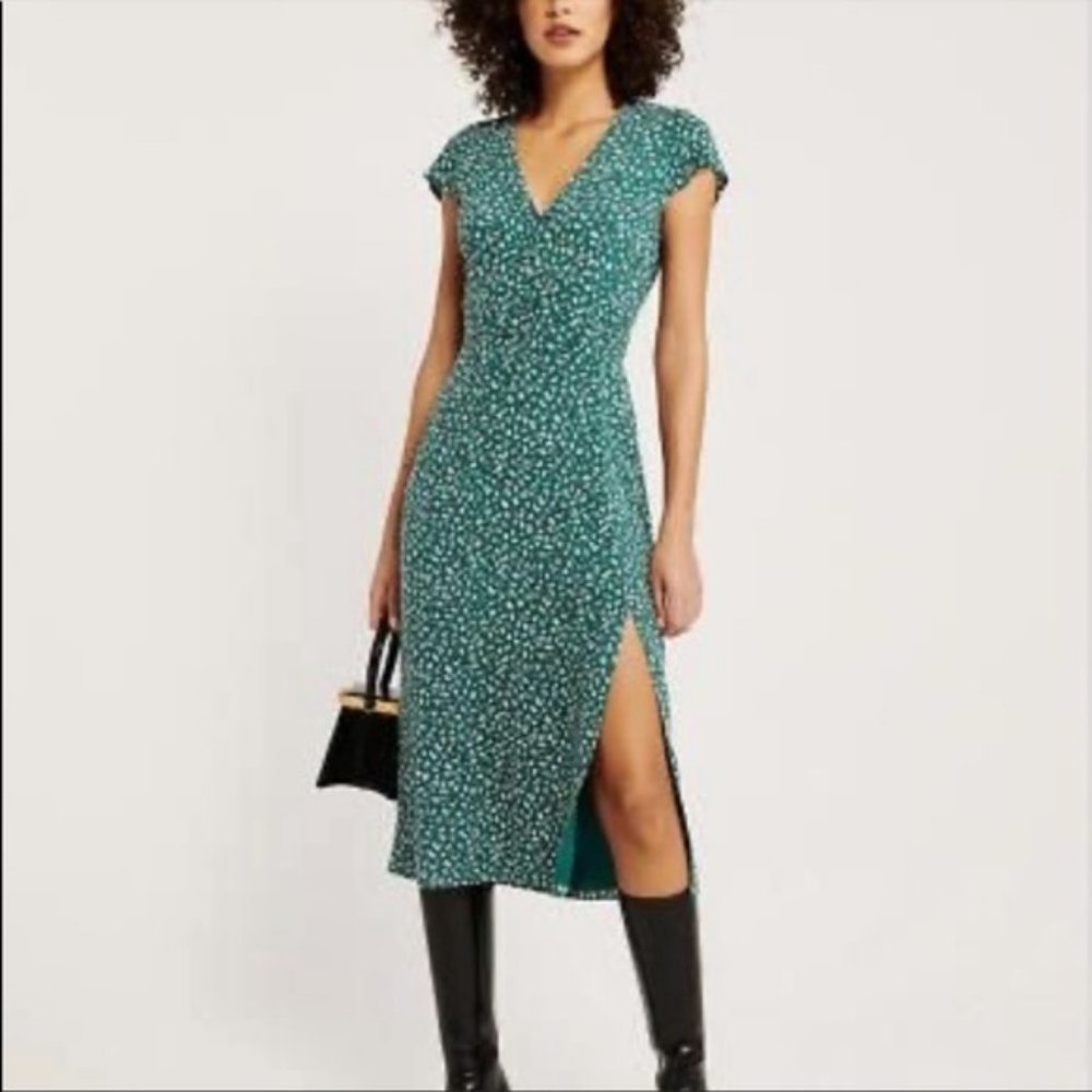 Abercrombie & Fitch Midi Floral Dress